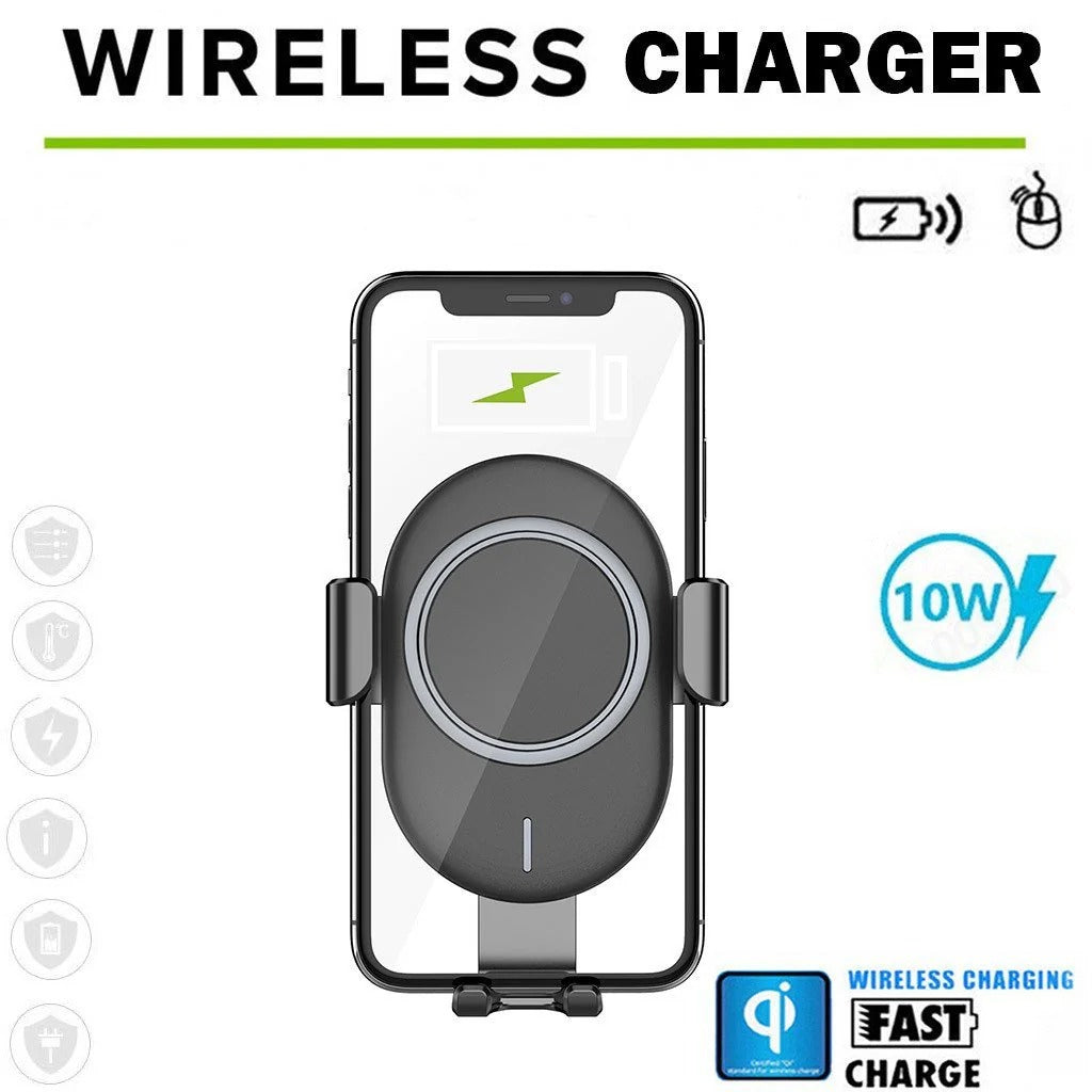 Auto Clamping Wireless Car Charger - product detail 2