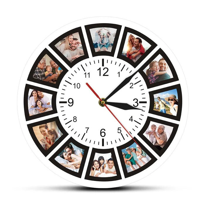 NOMOVA Personalized Wall Clock