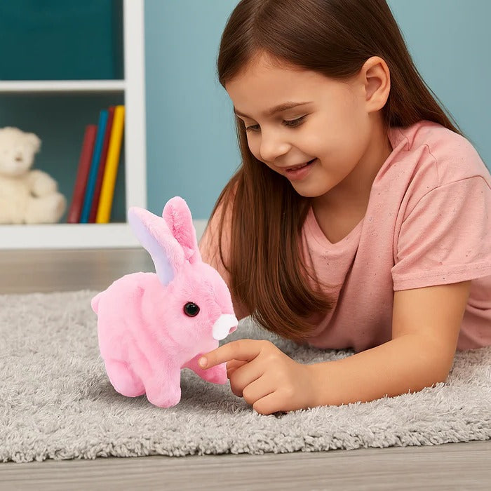 Interactive Plush Bunny Toy - product detail 2