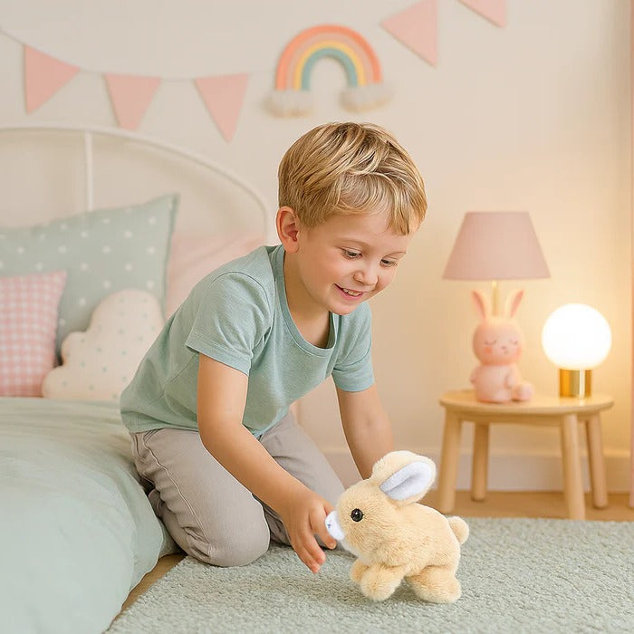 Interactive Plush Bunny Toy - product detail 4