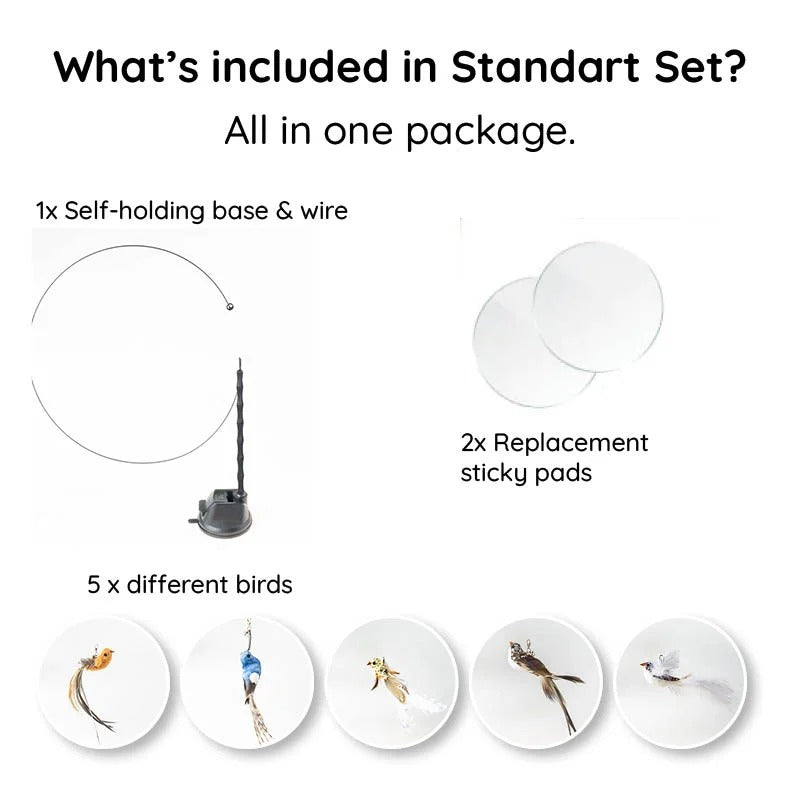 Bird Simulation Toy Set for Cats - product detail 11