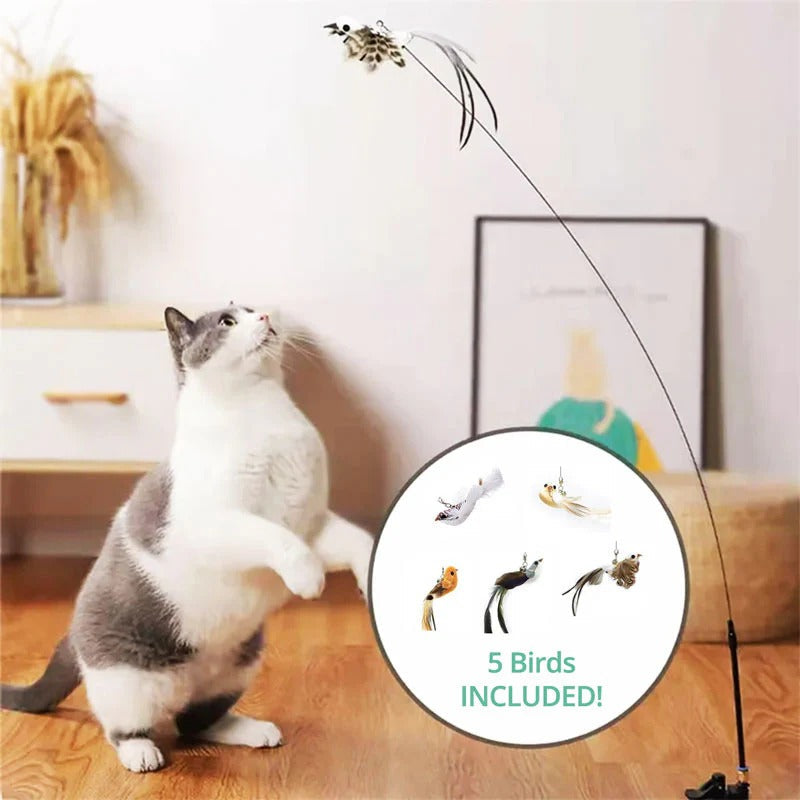 Bird Simulation Toy Set for Cats - product detail 3