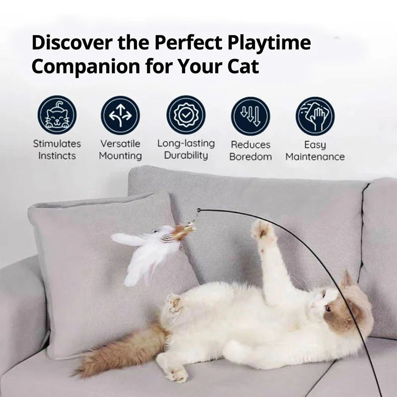 Bird Simulation Toy Set for Cats - product detail 2