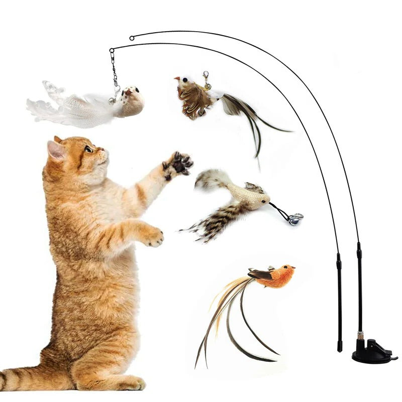 NOMOVA Bird Simulation Toy Set for Cats