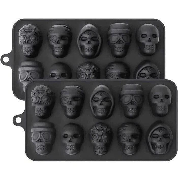 Skull-Shaped Ice Cube Tray - product detail 9