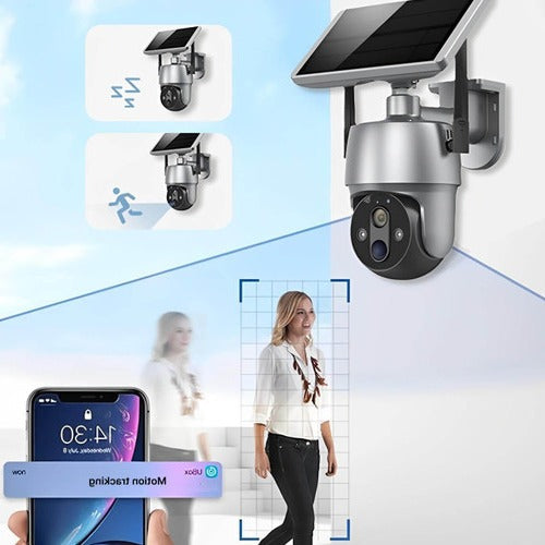 Solar-Powered Outdoor Surveillance Camera - product detail 11