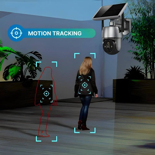 Solar-Powered Outdoor Surveillance Camera - product detail 6