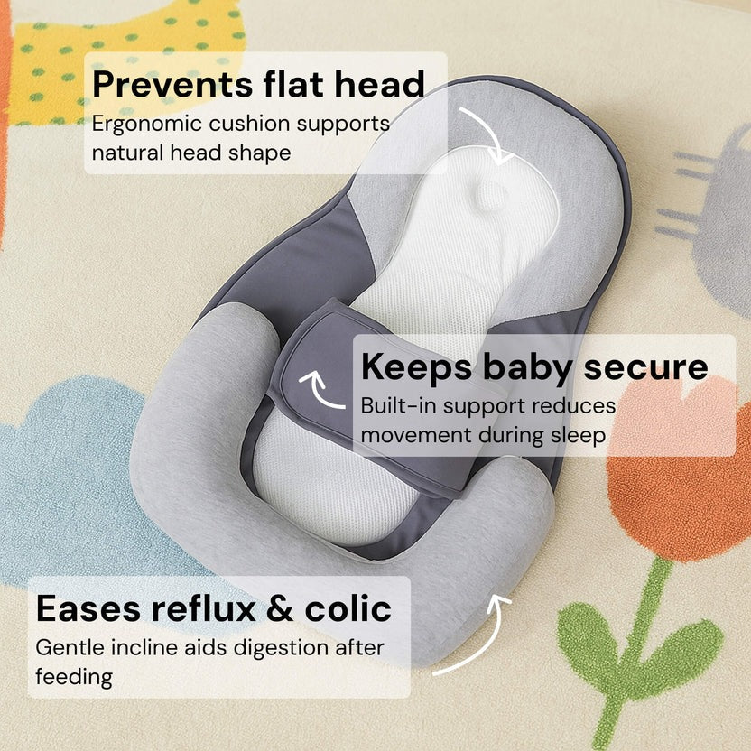 Inclined Reflux Pillow Bed for Infants - product detail 9