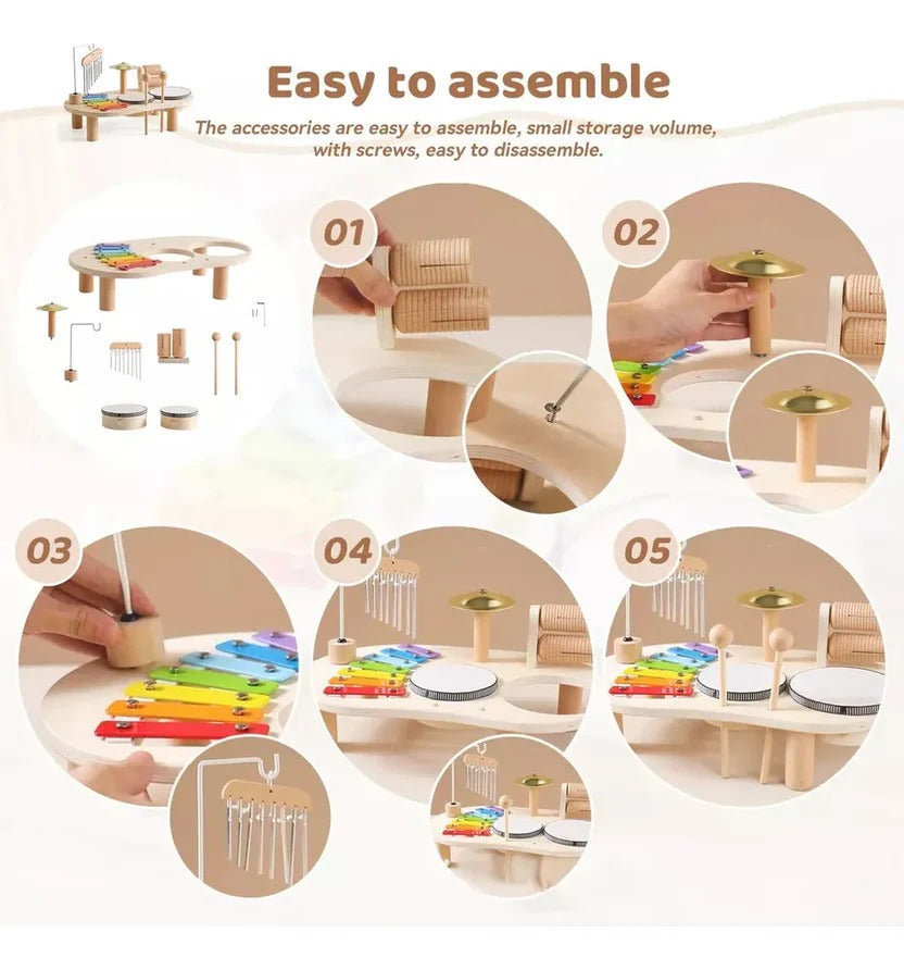 Montessori Drum Kit - product detail 2