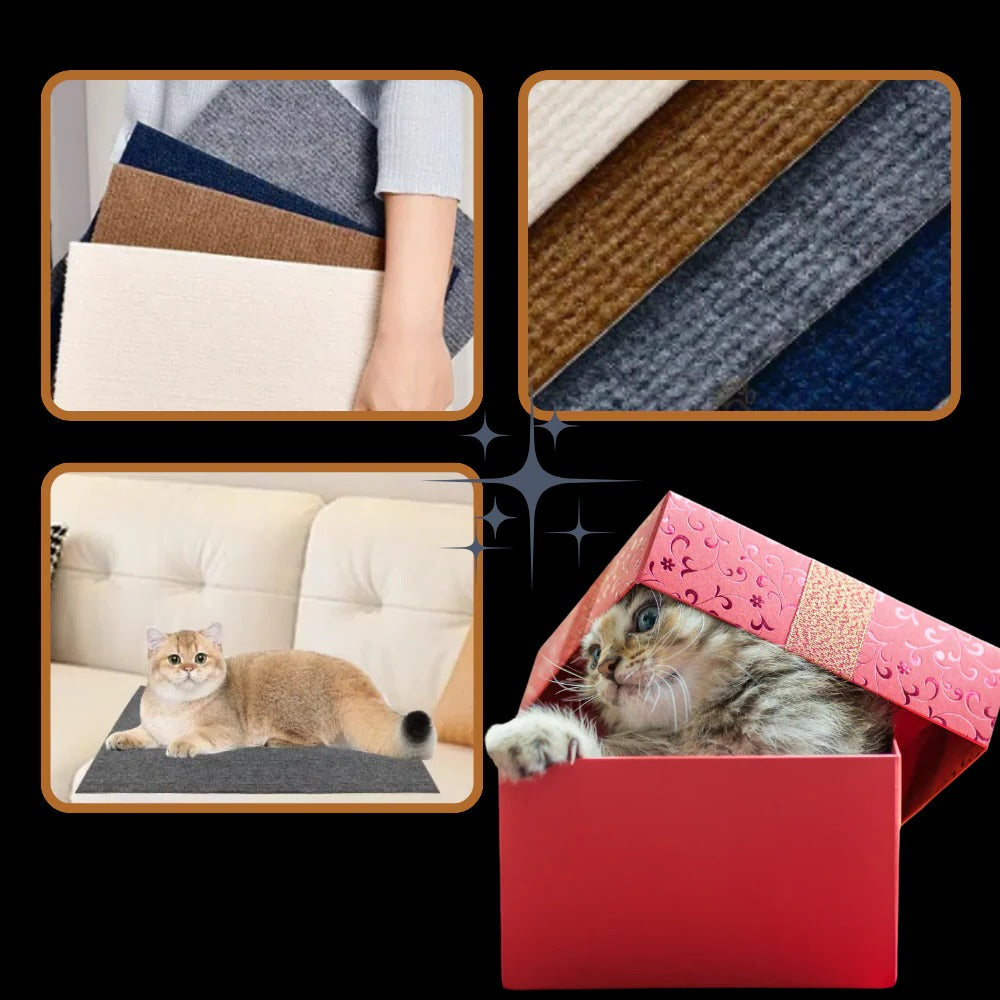 Adhesive Wall Mounted Cat Scratch Pad - product detail 12
