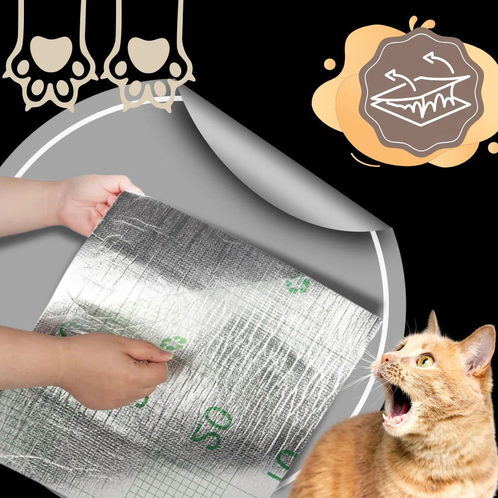 Adhesive Wall Mounted Cat Scratch Pad - product detail 10