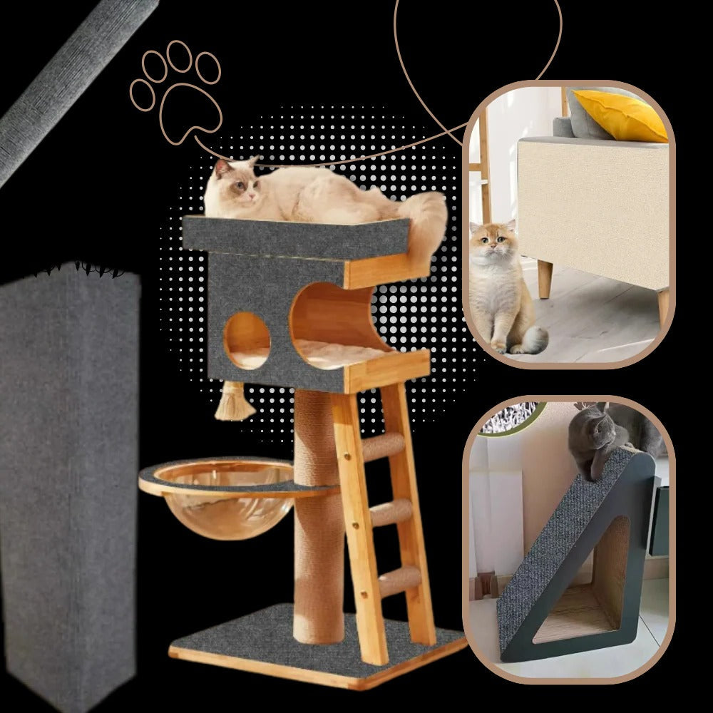 Adhesive Wall Mounted Cat Scratch Pad - product detail 9