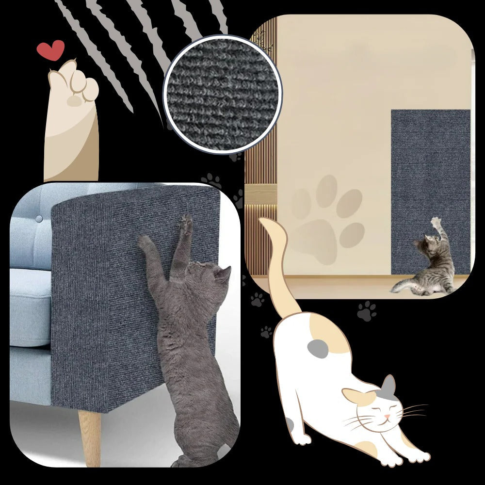 Adhesive Wall Mounted Cat Scratch Pad - product detail 8