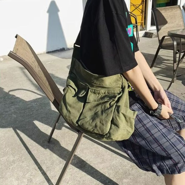 Women’s Large Shoulder Messenger Bag - product detail 13