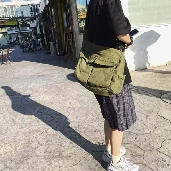 Women’s Large Shoulder Messenger Bag - product detail 11