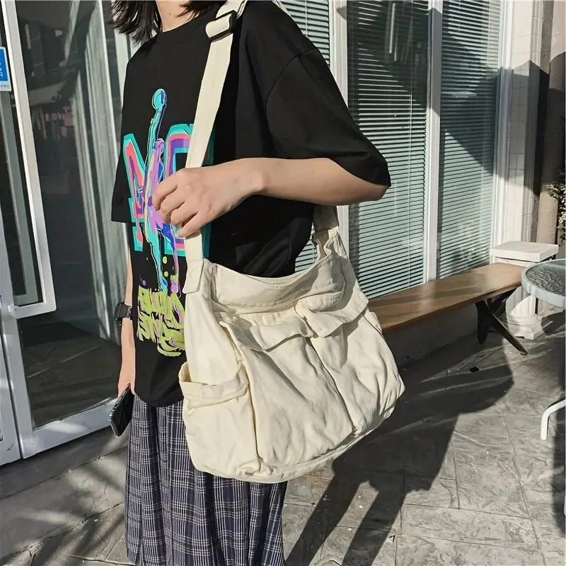 Women’s Large Shoulder Messenger Bag - product detail 5