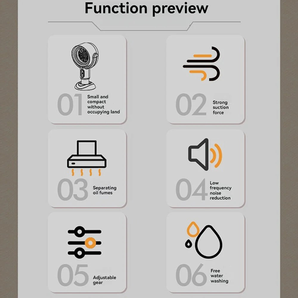 Smoke Air Purifier Fan - product detail 8