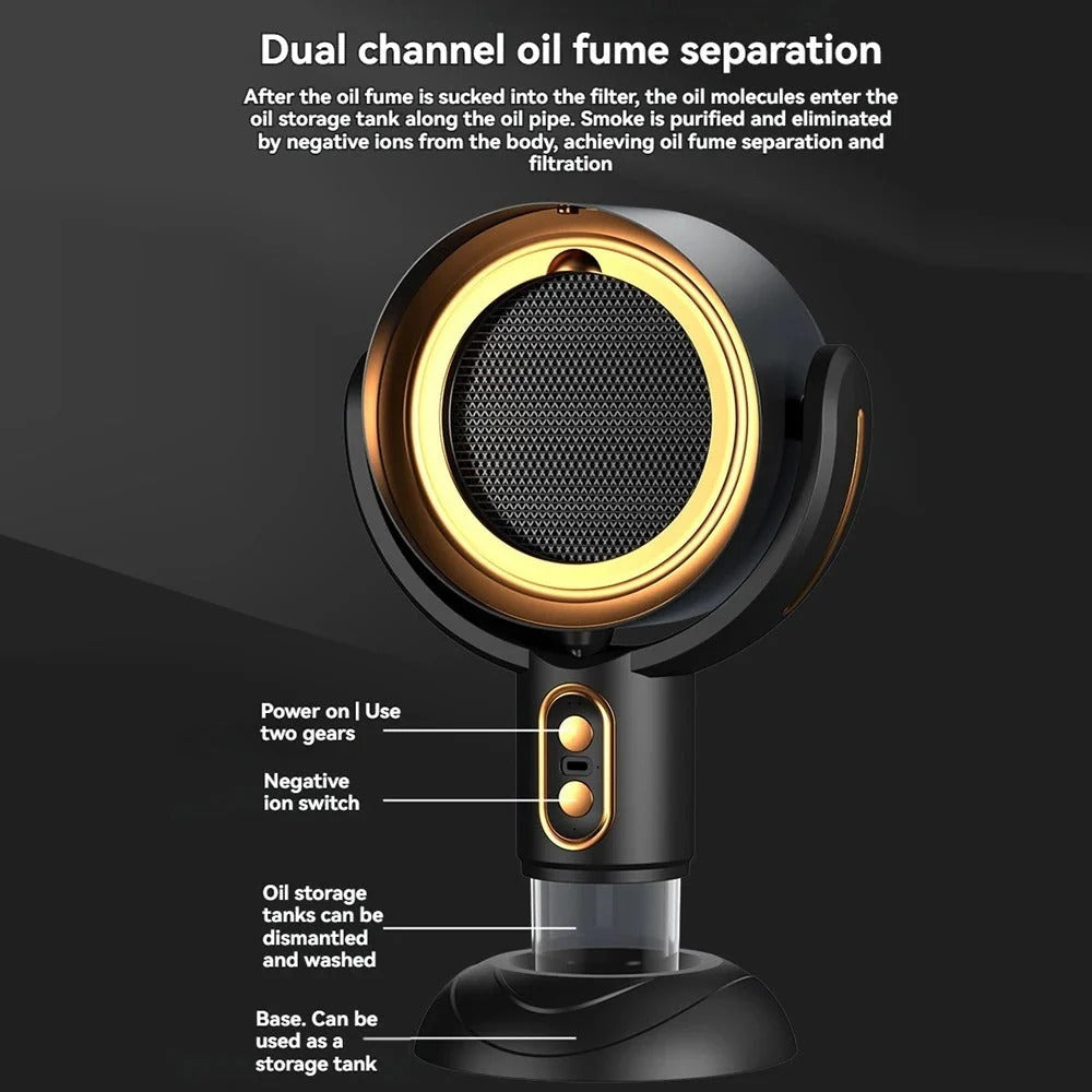 Smoke Air Purifier Fan - product detail 4
