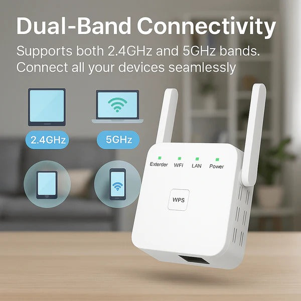 5G Dual-Band WiFi Booster - product detail 6