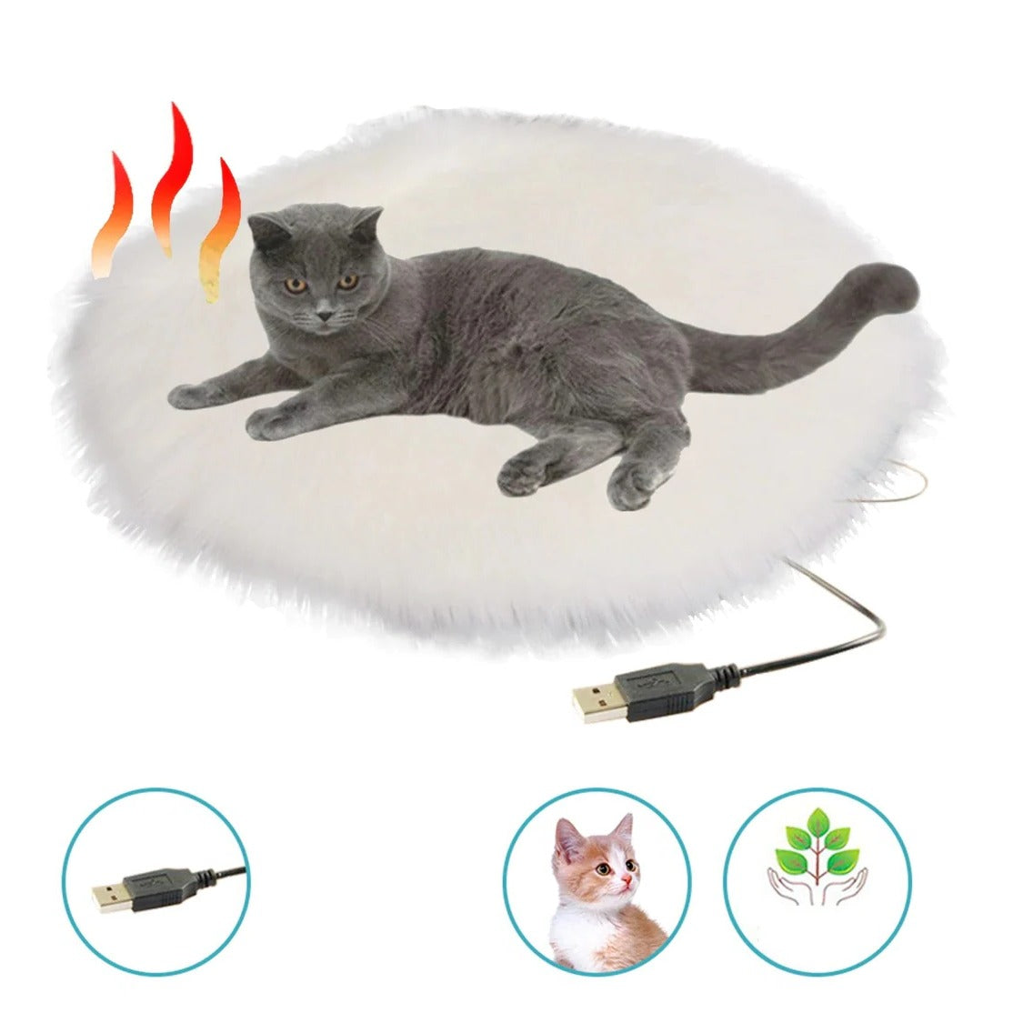 NOMOVA USB Heated Pet Cushion