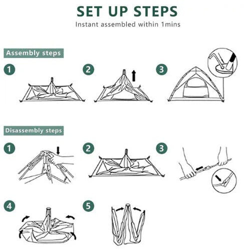 Instant Pop-Up Tent - product detail 7