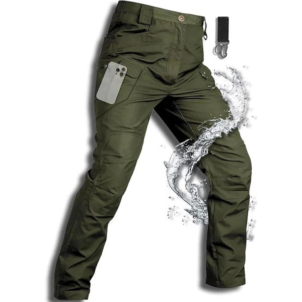 Men’s Waterproof Winter Cargo Trousers - product detail 3