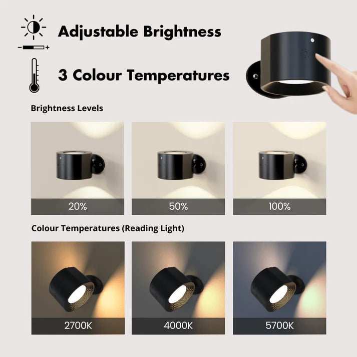 LED Rechargeable Wall Light - product detail 5