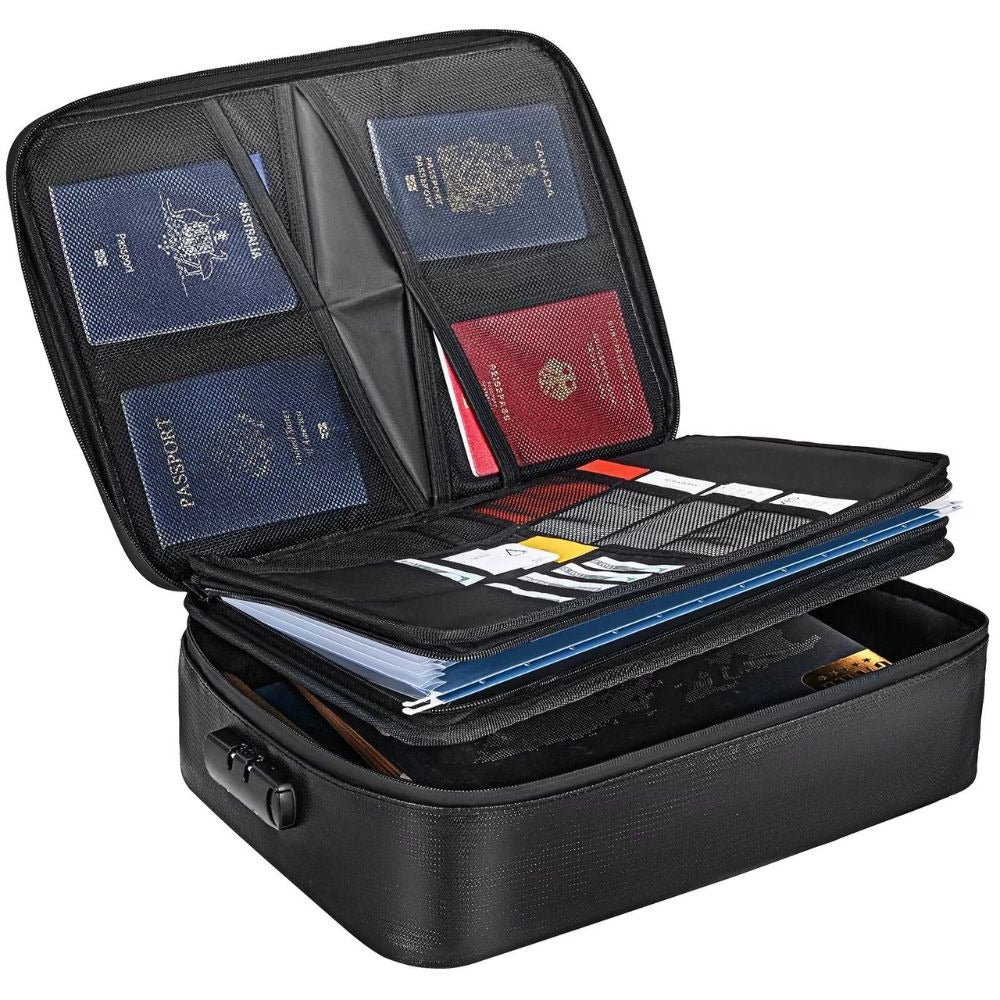 Waterproof Fireproof Document Cash Safe Bag - product detail 3