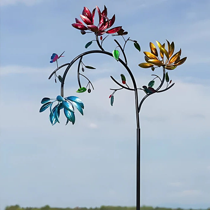 NOMOVA Vibrant Summer Flower Wind Spinner