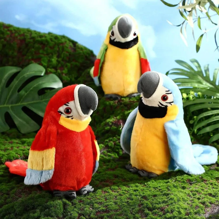 Talking & Music-Playing Parrot Plush Toy - product detail 8