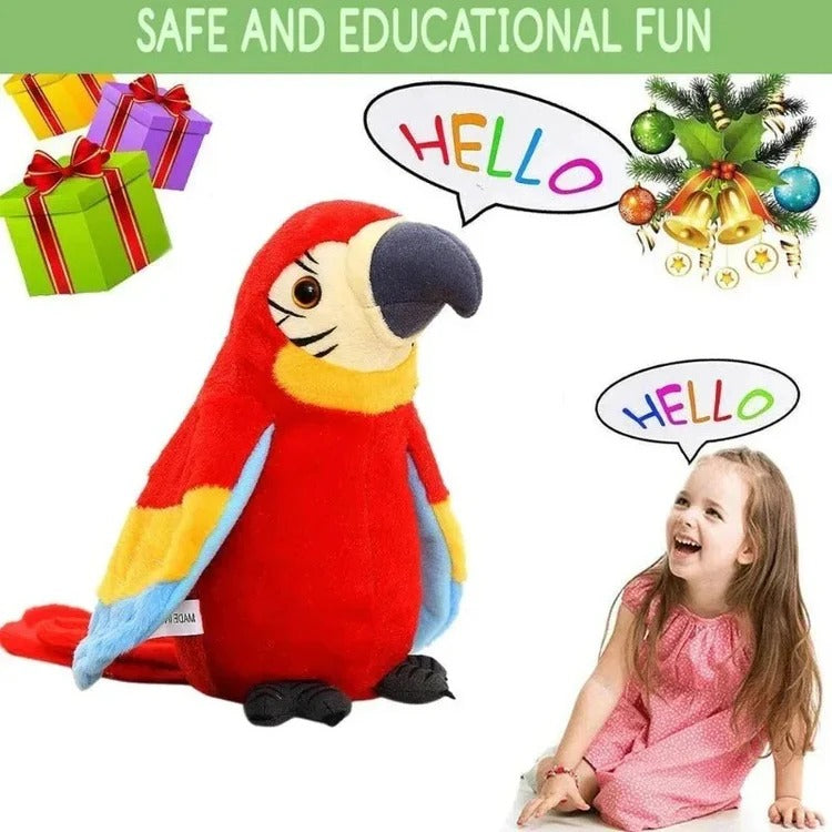 Talking & Music-Playing Parrot Plush Toy - product detail 7