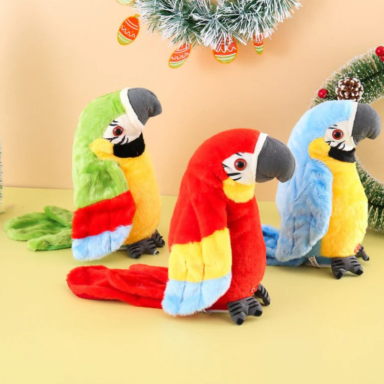 Talking & Music-Playing Parrot Plush Toy - product detail 6