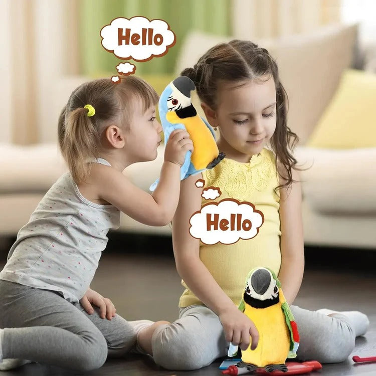 Talking & Music-Playing Parrot Plush Toy - product detail 5