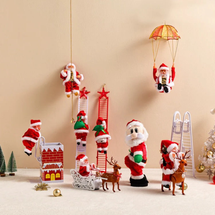Climbing Santa Holiday Display Toy - product detail 2