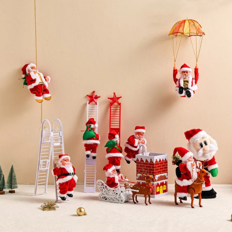 NOMOVA Climbing Santa Holiday Display Toy