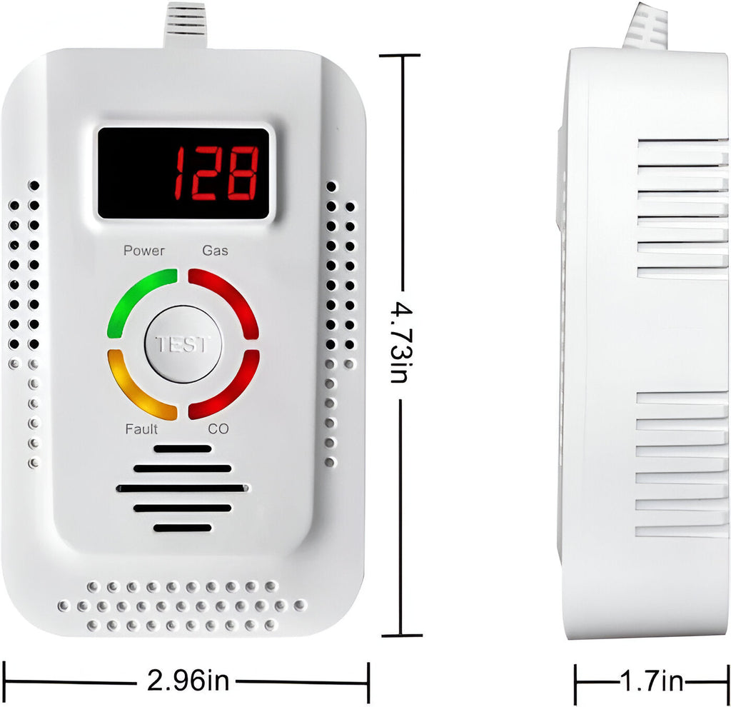 Plug-In Household Gas and CO Detection Unit - product detail 2