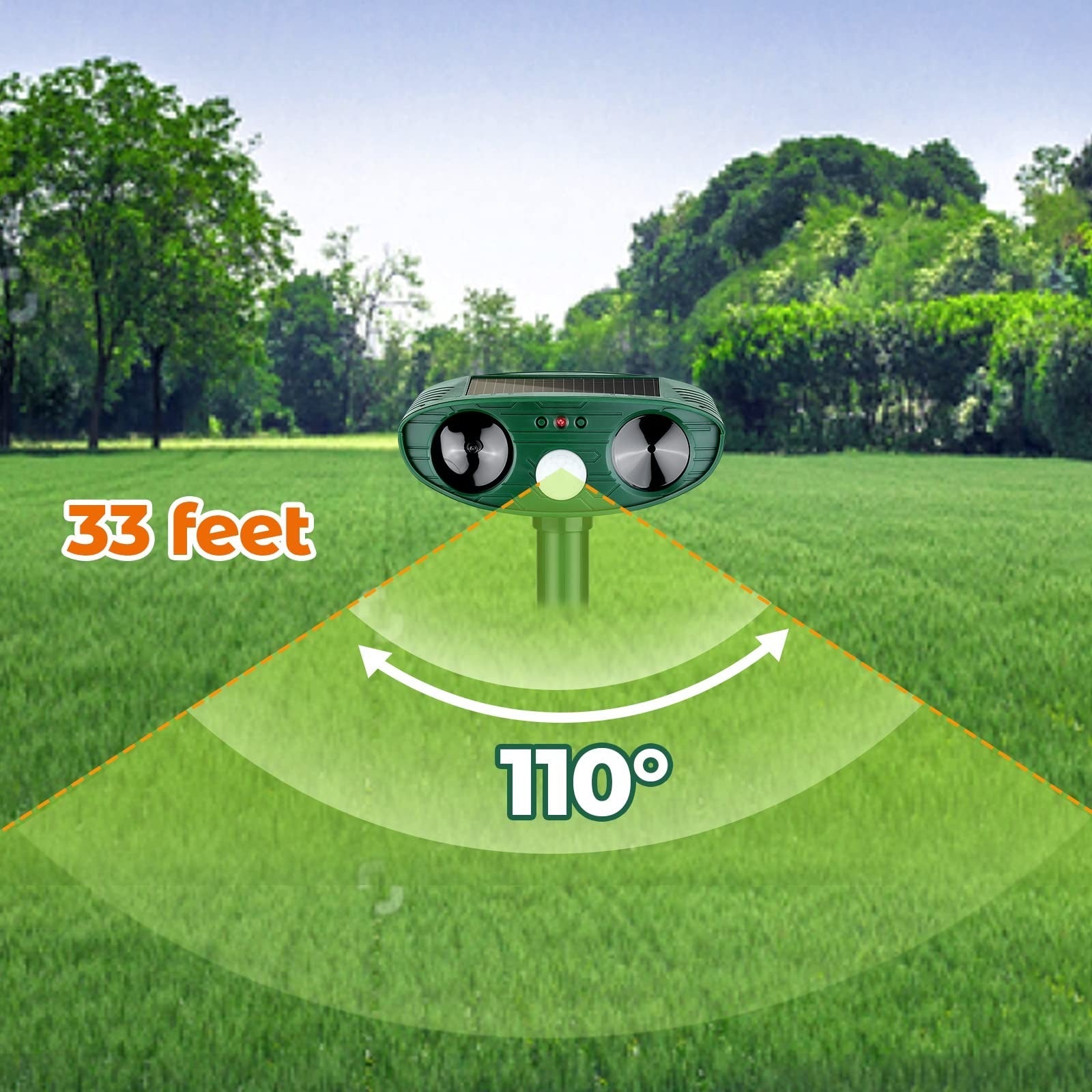 Ultrasonic Woodpecker Repellent - product detail 4