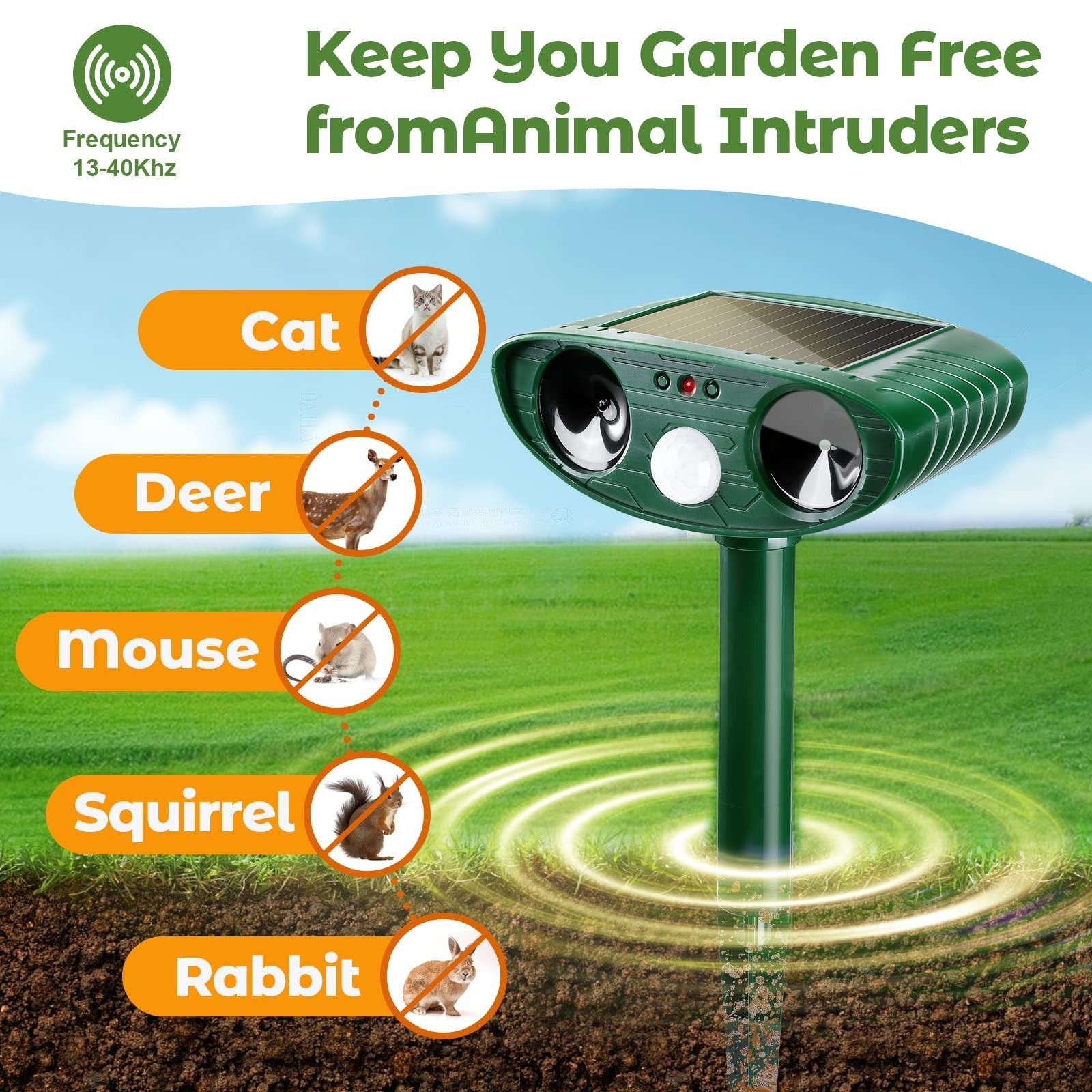 Ultrasonic Woodpecker Repellent - product detail 2