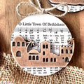 NOMOVA Nativity-Themed Music Sheet Ornament Collection