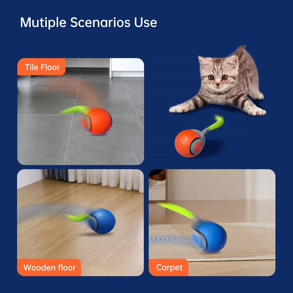 Interactive Rechargeable Cat Toy Ball - product image 4