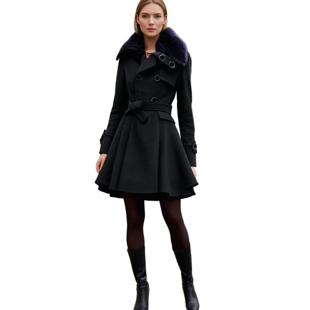 Warm and Long Winter Coat For Women - product detail 10