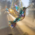 Hummingbird Suncatcher Colorful Window Hanging - product image 1