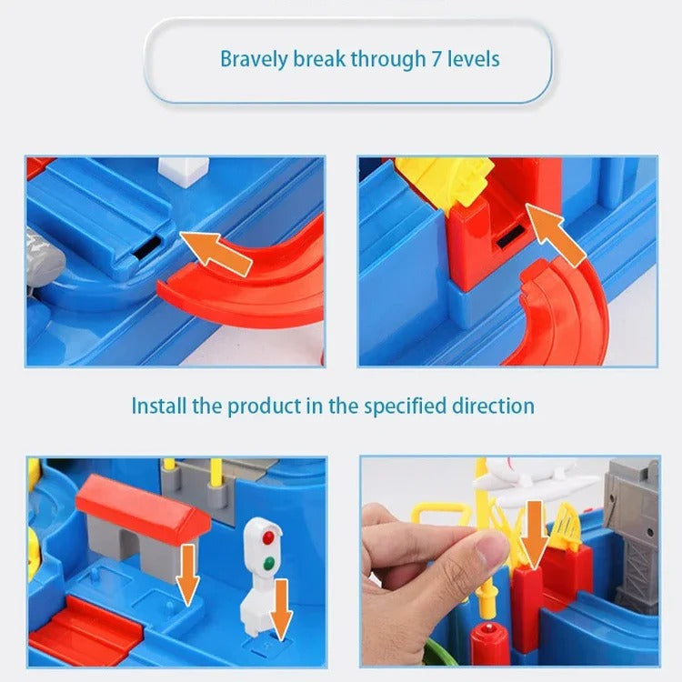 Children’s Mechanical Vehicle Track Game - product detail 4