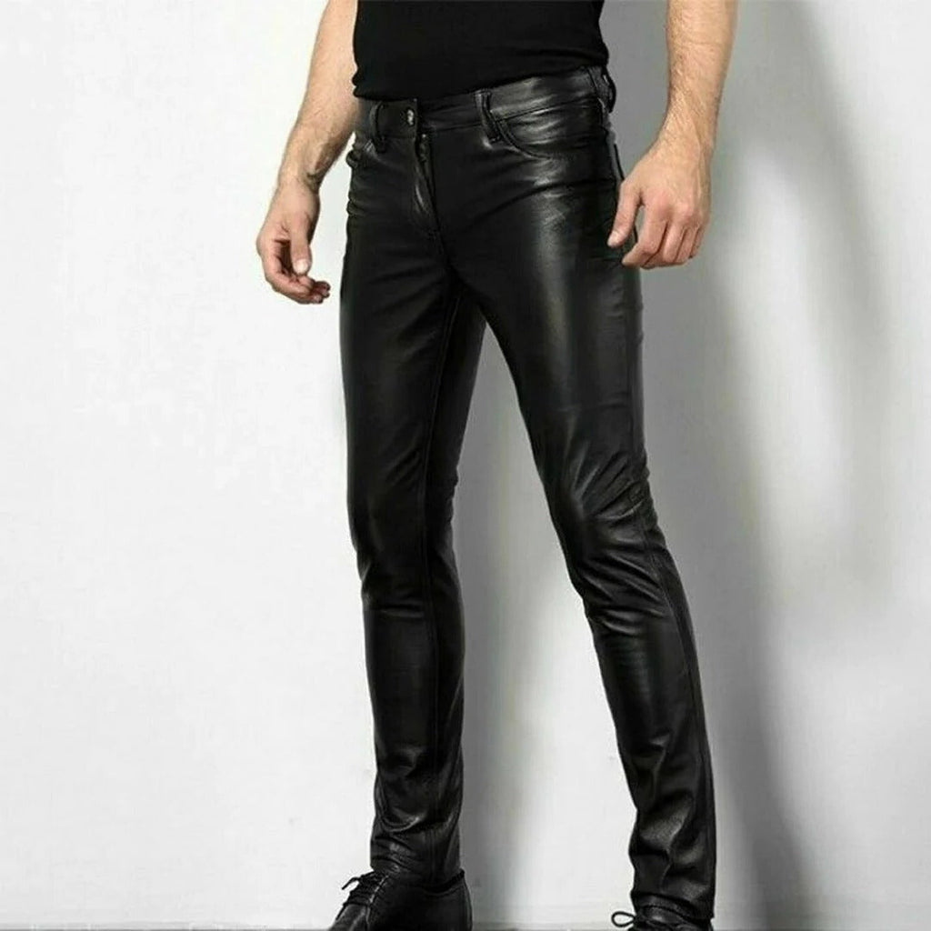 Men's Leather Jeans - product image 1