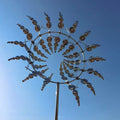 NOMOVA Metal Garden Windmill - Dual Motion Decorative Wind Spinner for Unique Garden Decor & Perfect Gift