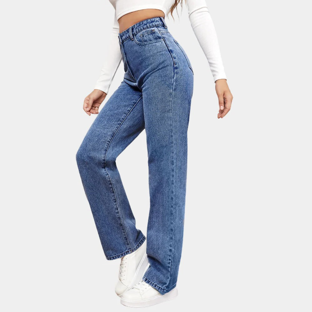 Casual Baggy Jeans For Women - product detail 2