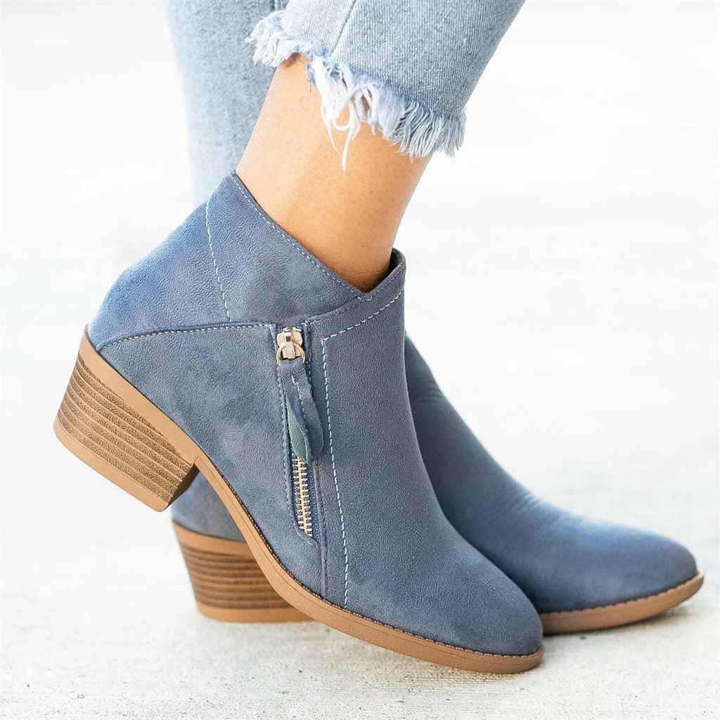 Orthopaedic leather boots for women - product image 4