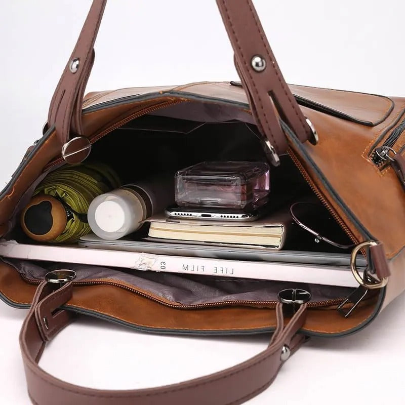Elegant Leather Bag - product detail 6