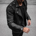 High quality, durable and stylish men's leather jacket - product image 1