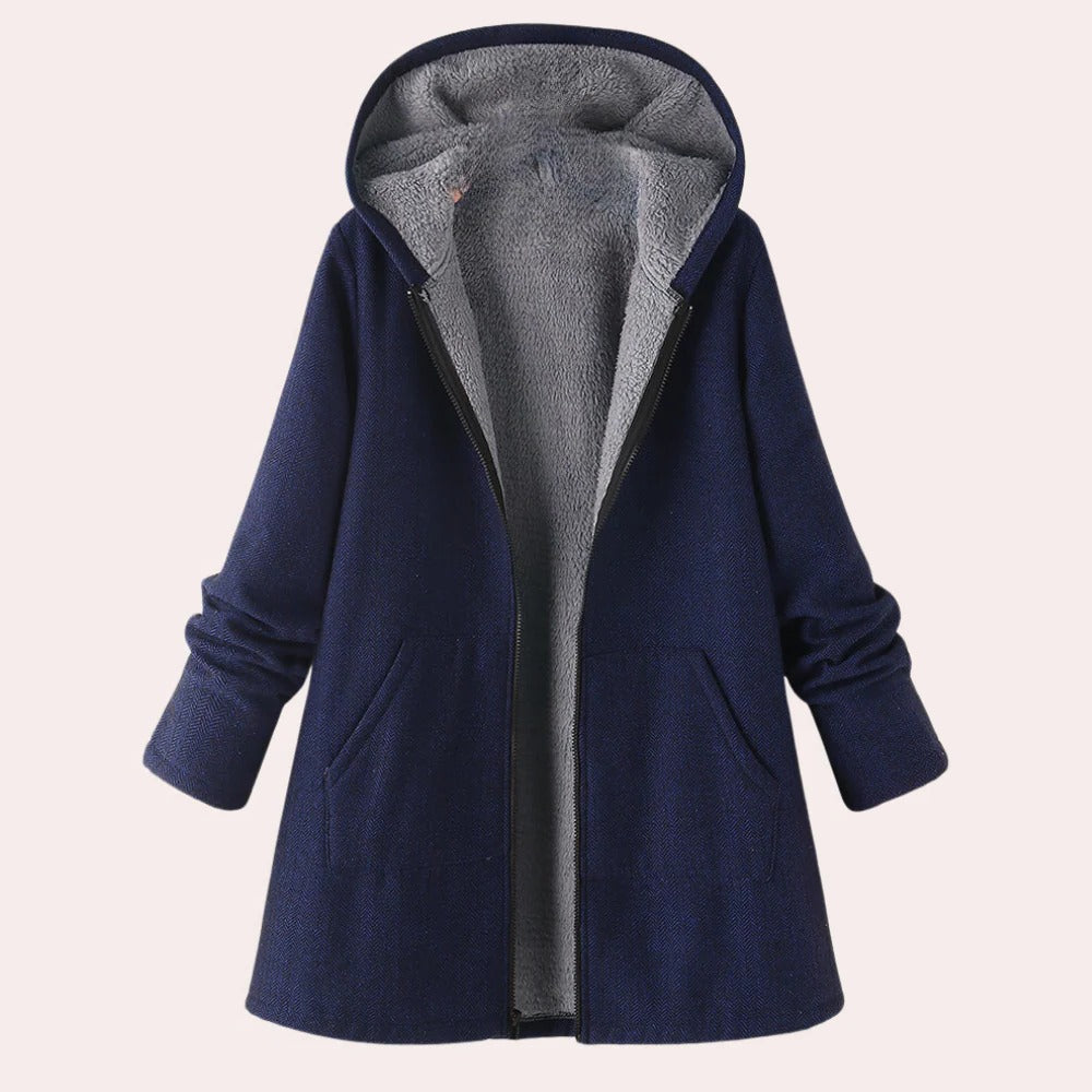 Women's Casual Warm Hooded Jacket - product image 5